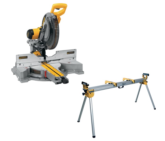 DEWALT Kapp- und Gehrungssäge-Set DWS780KIT