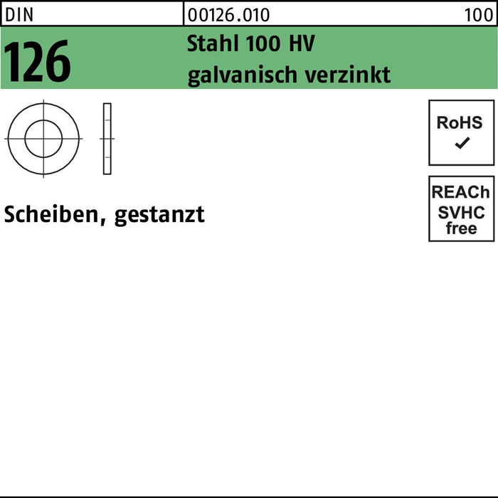 Unterlegscheibe DIN 126