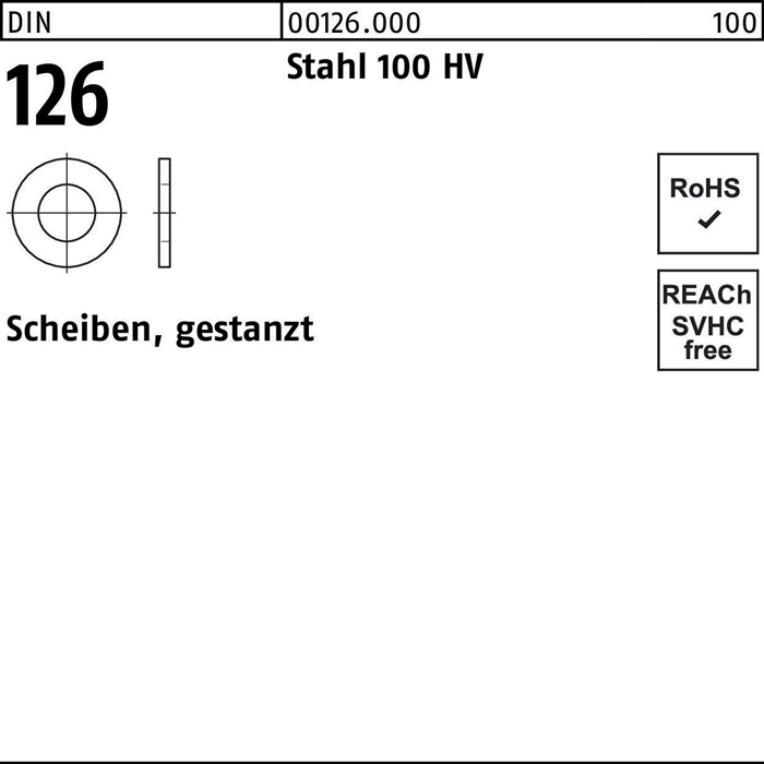 Unterlegscheibe DIN 126