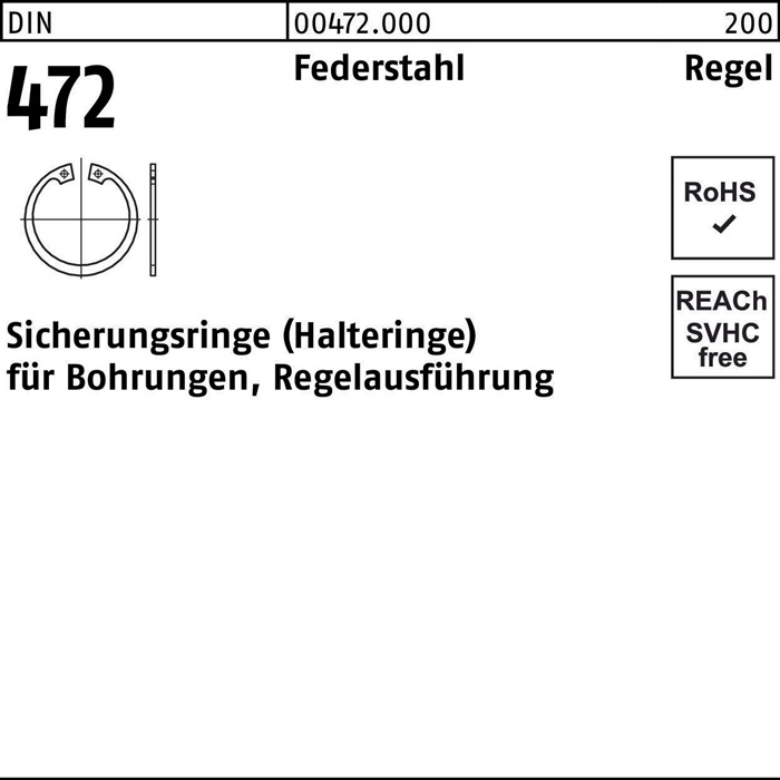 Sicherungsring DIN 472
