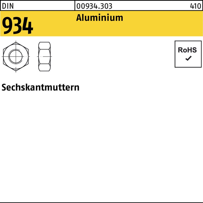 Sechskantmutter DIN 934