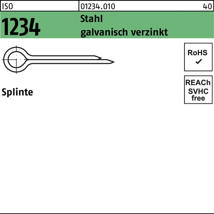 Splinte ISO 1234