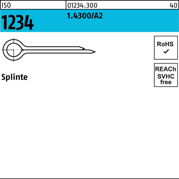 Splinte ISO 1234