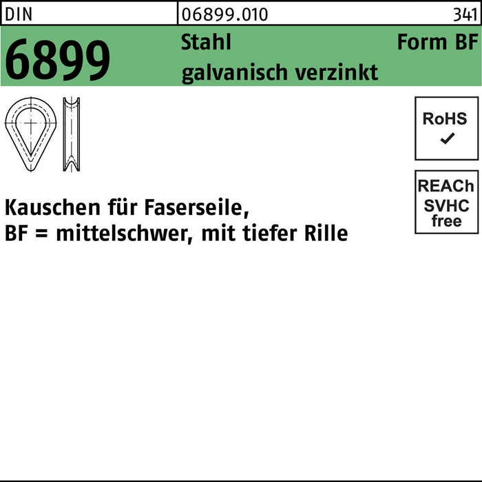 Kauschen DIN 6899