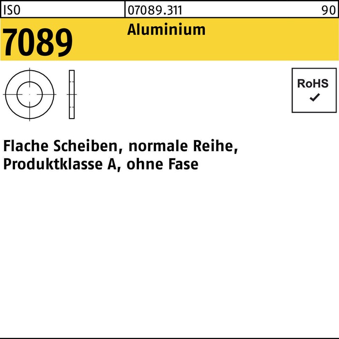 BUFAB Unterlegscheibe ISO 7089 o.Fase