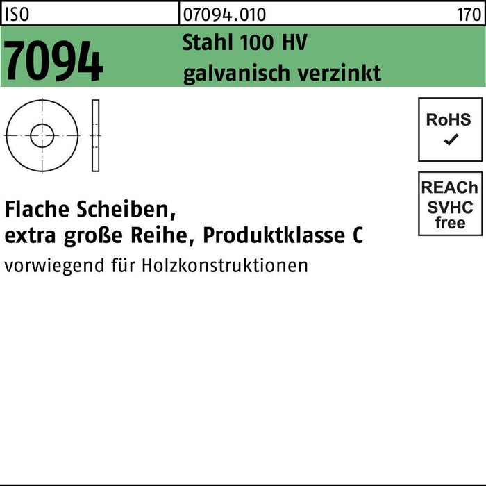 Unterlegscheibe ISO 7094
