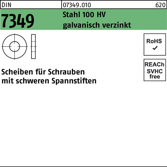 Scheibe DIN 7349
