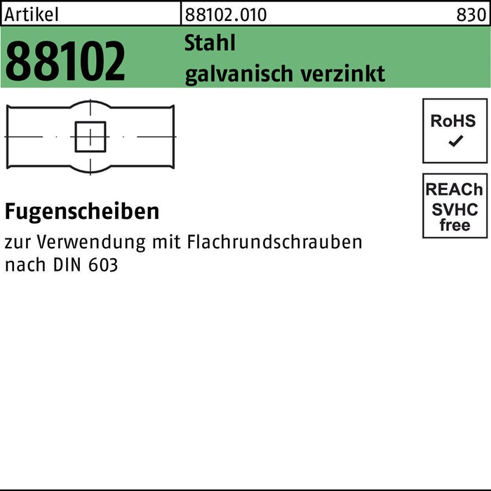 Fugenscheibe R 88102