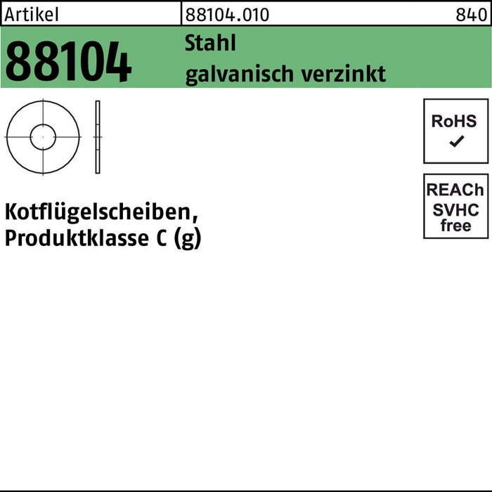 Kotflügelscheibe R 88104