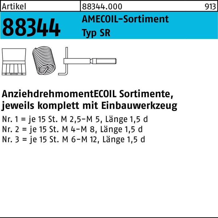 [8000230062] AMECOIL Gewindereparatursortiment R 88344 SR (2)