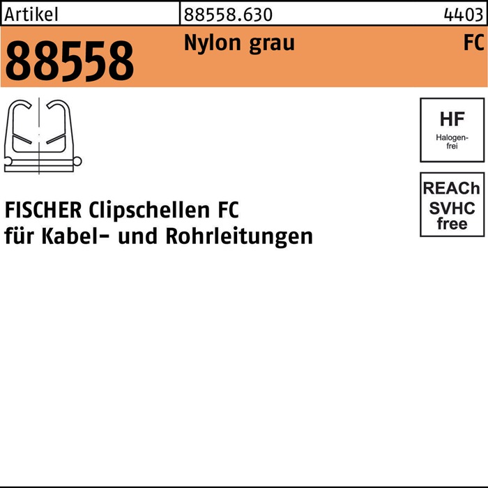 FISCHER Clipschelle R 88558