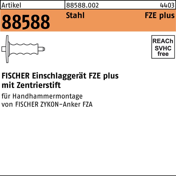 FISCHER Einschlaggerät R 88588