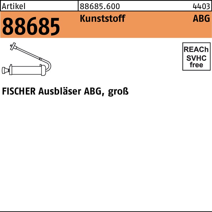 FISCHER Ausbläser R 88685
