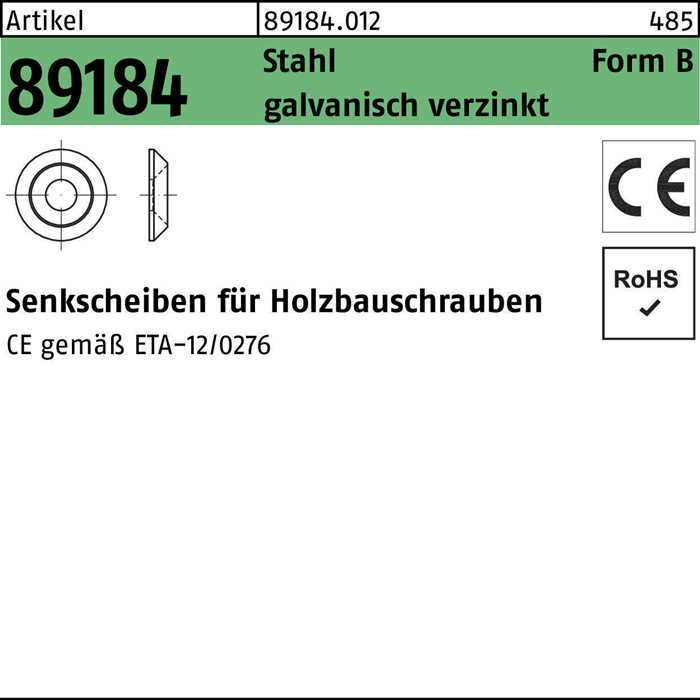 Senkscheibe R 89184