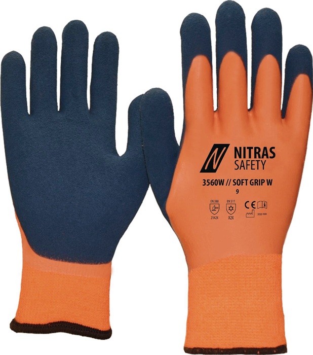 NITRAS SAFETY Kälteschutzhandschuhe SOFT GRIP W