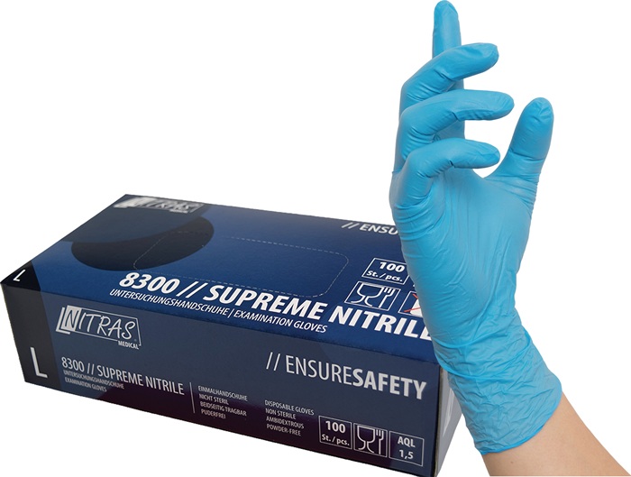 NITRAS Einweghandschuhe SUPREME NITRILE