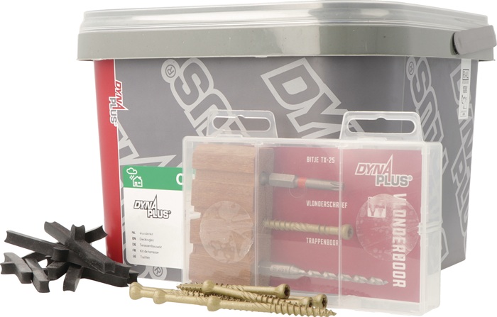DYNAPLUS Terrassenschrauben-Set XTREME