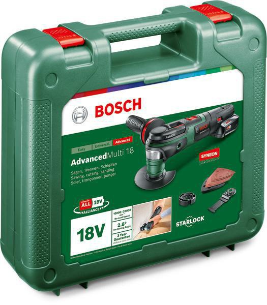 BOSCH Akku-Multifunktionswerkzeug AdvancedMulti 18