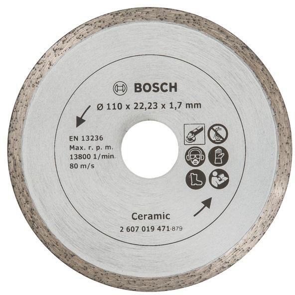 [8000340344] BOSCH Diamanttrennscheibe (1 Diamanttrennscheibe, Ø 110 mm)