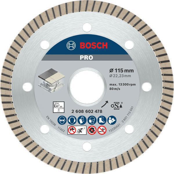 BOSCH Diamanttrennscheibe PRO Ceramic