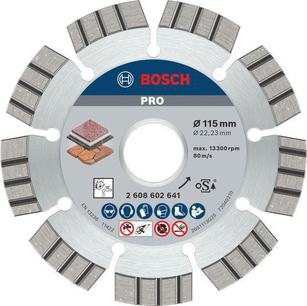BOSCH Diamanttrennscheibe PRO Multi Material