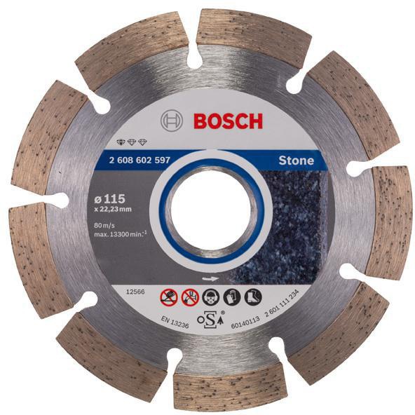 BOSCH Diamanttrennscheibe Standard for Stone