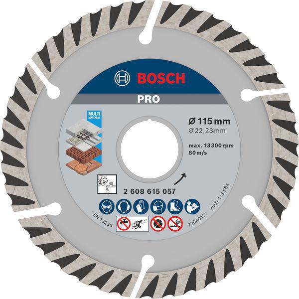 BOSCH Diamanttrennscheibe PRO Multi Material