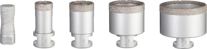 BOSCH Diamanttrockenbohrer-Set PRO Ceramic dry