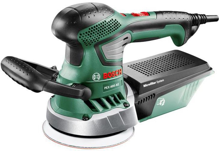 BOSCH Exzenterschleifer PEX 400 AE Paper-Assistent
