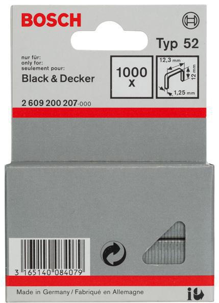 BOSCH Flachdrahtklammer Typ 52
