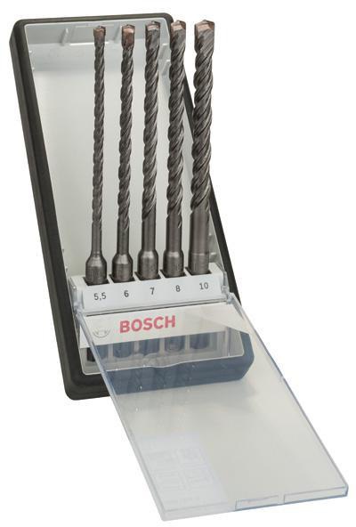 BOSCH Hammerbohrer-Set Robust Line SDS plus-5