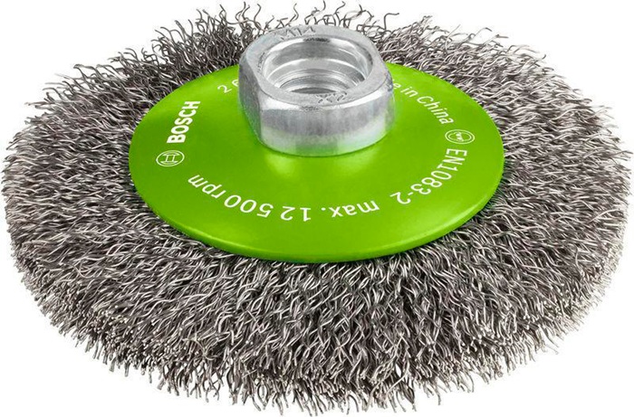 [8000341893] BOSCH Kegelbürste PRO Stainless Steel clean (0,18 kg, 125 mm, 50 mm)
