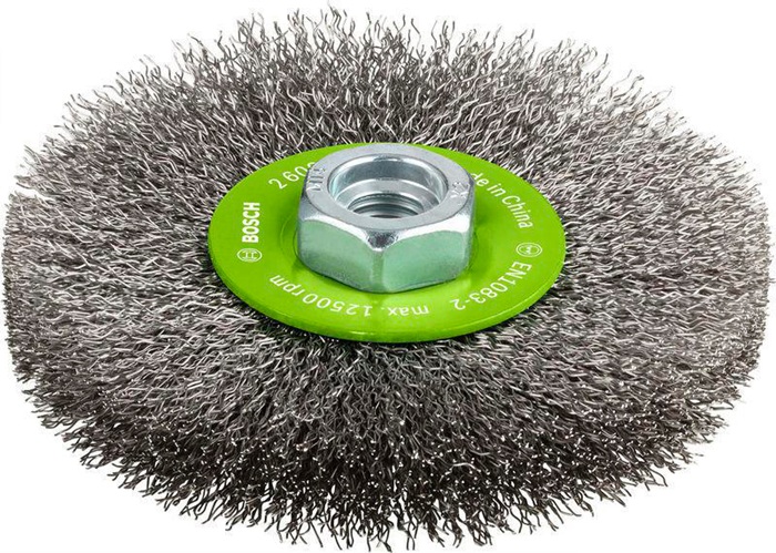 [8000344016] BOSCH Scheibenbürste PRO Stainless Steel clean (130 mm, 0,2 kg, 125 mm, 45 mm)