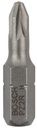BOSCH Schrauberbit Extra-Hart ISO 1173 C6.3