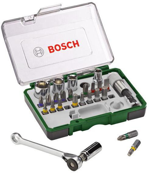 BOSCH Schrauberbit-Ratschen-Set