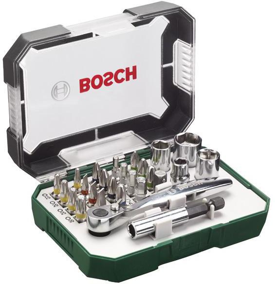 BOSCH Schrauberbit-Ratschen-Set
