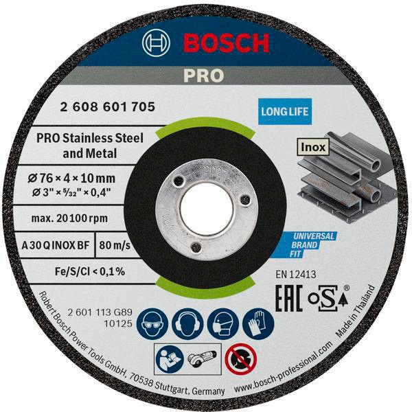 BOSCH Schruppscheibe PRO Stainless Steel and Metal A 30 Q INO