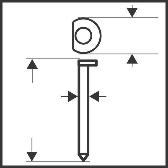 BOSCH Senkkopfstift 64-34 32G