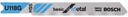 BOSCH Stichsägeblatt U 118 G Basic for Metal