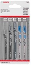 BOSCH Stichsägeblatt-Set Wood and Metal Basic