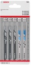 BOSCH Stichsägeblatt-Set Basic for Wood and Metal