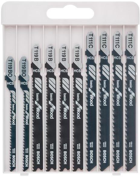 BOSCH Stichsägeblatt-Set Basic for Wood