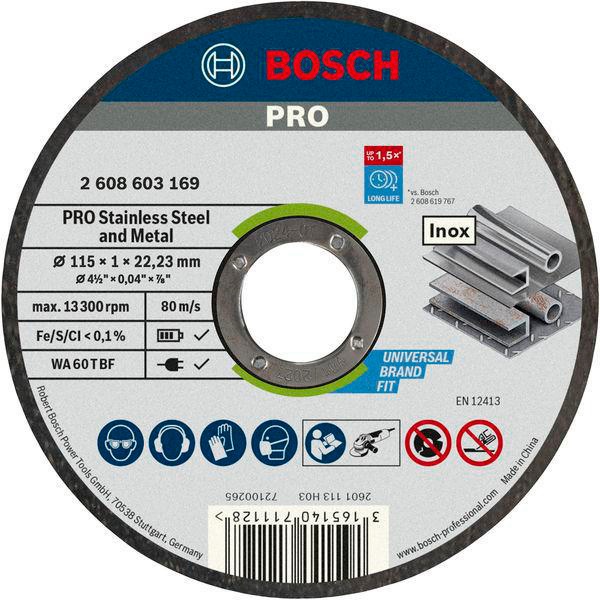 BOSCH Trennscheibe PRO Stainless Steel and Metal