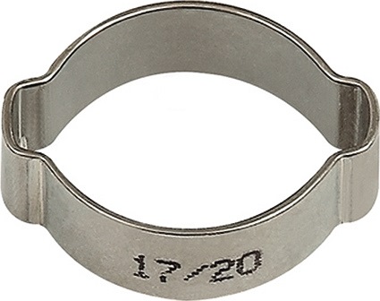 [8000367363] RIEGLER Schlauchklemme 2-Ohr (17-20 mm, 7,5 mm)