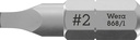 WERA Bit 868/1 Z DIN3126-D6,3/ISO1173