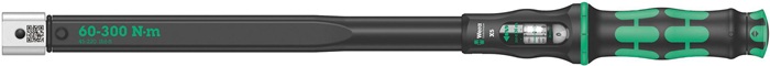 [05075655001] WERA Drehmomentschlüssel Click-Torque X 2 (570 mm, Click-Torque X 5, 60 - 300 Nm, 45 - 220 lbf.ft, 1 Nm, 14 x 18 mm)