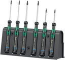 WERA Elektronikerschraubendrehersatz 2052/6 Rack