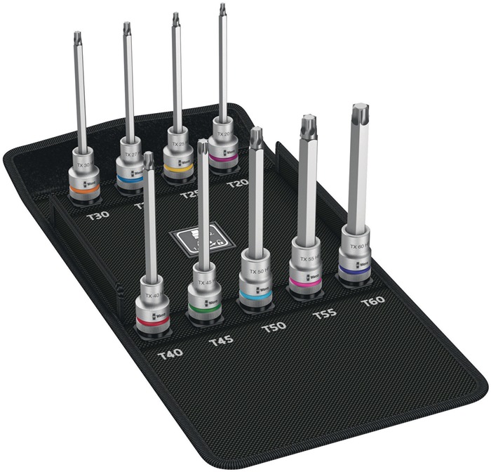 [8000378065] WERA Steckschlüssel-Satz 8767 C TORX® HF2 (T20 - T60)