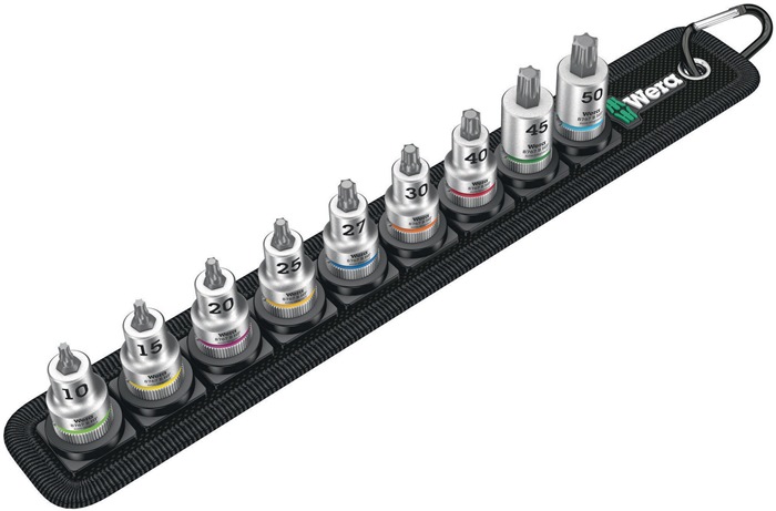 WERA Schraubendrehereinsatz-Set Belt B 3 Torx