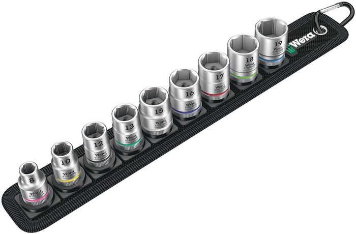 WERA Steckschlüsseleinsatz-Set Belt B 4